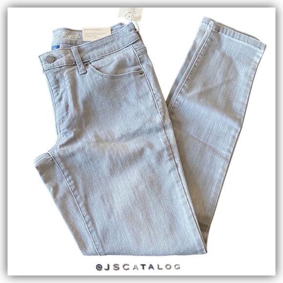 Needle & Thread Denim - NEW Skinny Cut Soft Denim Grey Jeans - Size 2